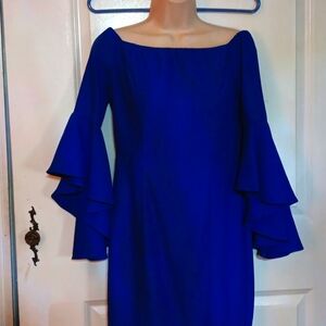 Venus royal blue dress szS
